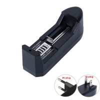 US EU standard flashlight battery charger 18650 li-ion smart charger 3.7V 500mA for 18650 16340 14500 10440 battery