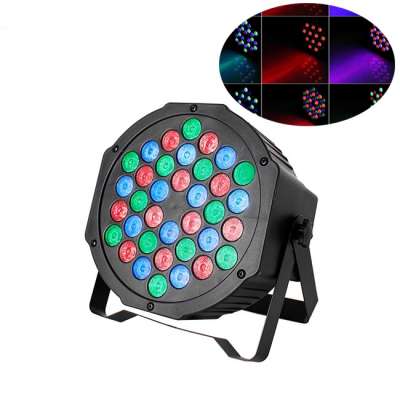 36LED Par Lights for Stage Projector with RGB Effect by Remote and DMX Control for Stage Party Show