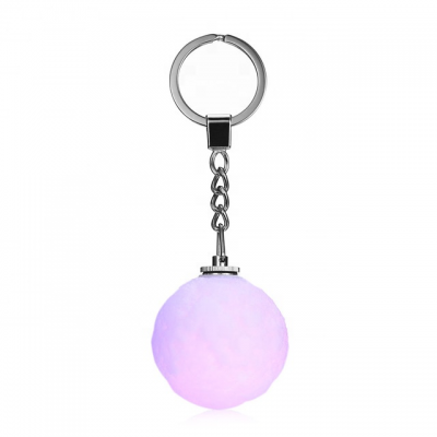 JAKATAA 3D Moon Ball Lamp Led Moon Keychain Light Novelty Gift Led Light