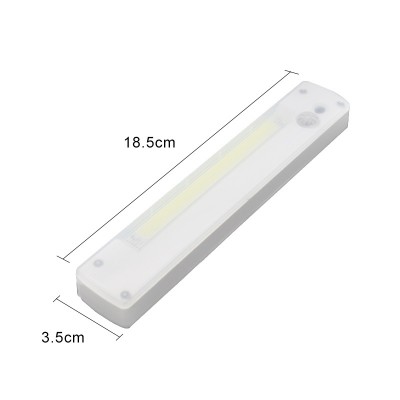 New 3W COB Motion Sensor Closet Cabinet Lights Plastic Night Light